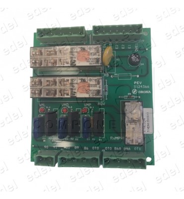 5124366 CARTE ÉLECTROVANNE ORONA ARCA II