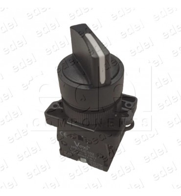 LAY5-ED21 SELECTOR BOTONERA REVISION 2 POSICIONES 1NO + 1NC