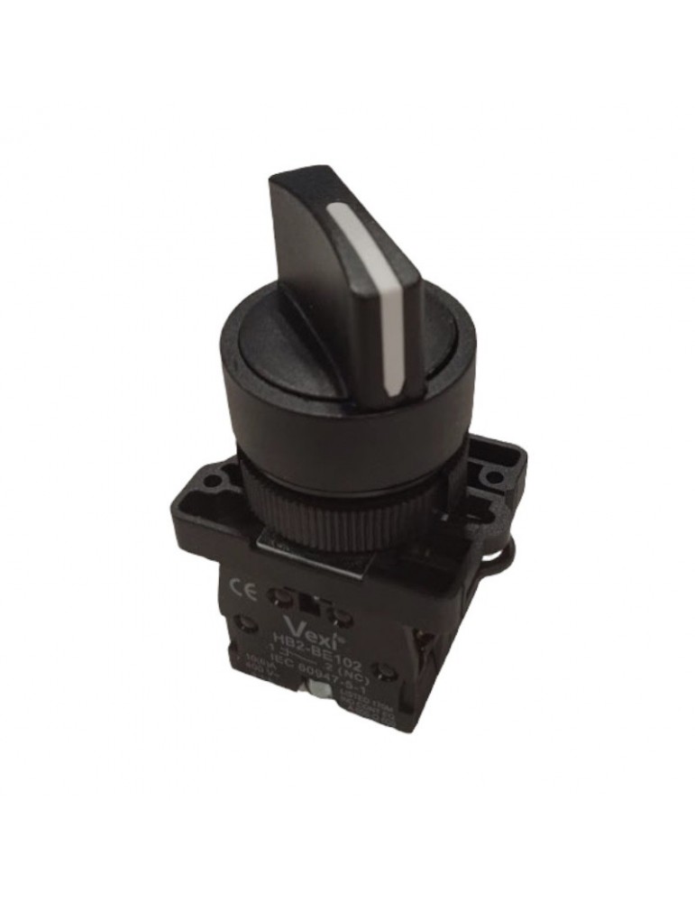 LAY5-ED21 SELECTOR BOTONERA REVISION 2 POSICIONES 1NO + 1NC