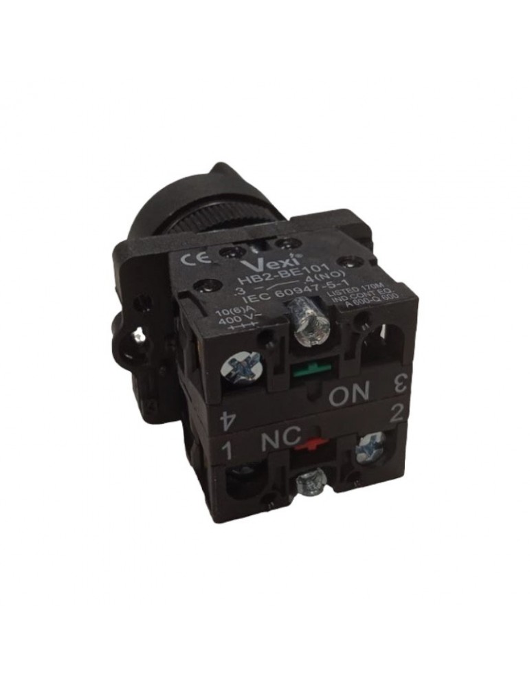 LAY5-ED21 INSPECTION PANEL SELECTOR  2 POSITIONS 1NO + 1NC