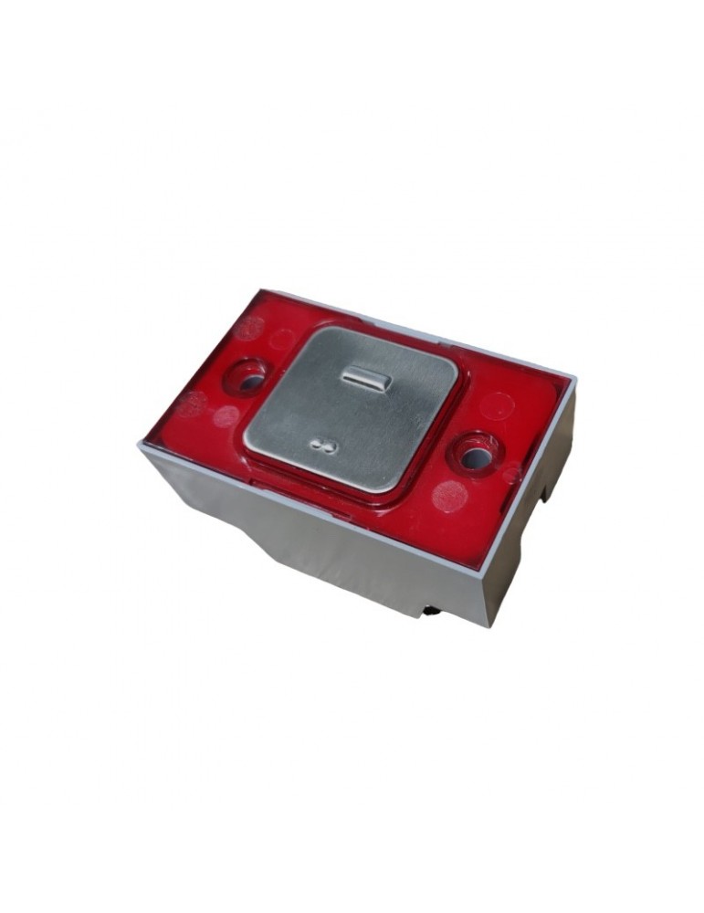 PULS. MP COMPAC T BRAILLE CORONA 1C 24V ROJO (-)