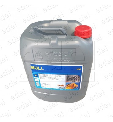6205385 ACEITE HIDRAHULICO ELESA BULL HM-46 GARRAFA 20 VALVULA MECANICA + CANON