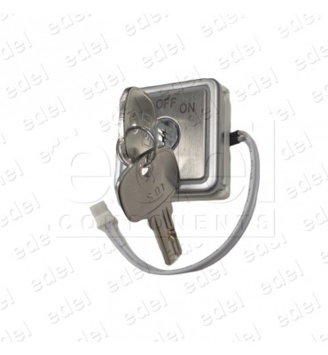 10079121 PULSADOR THYSSEN BPP CON LLAVE S01