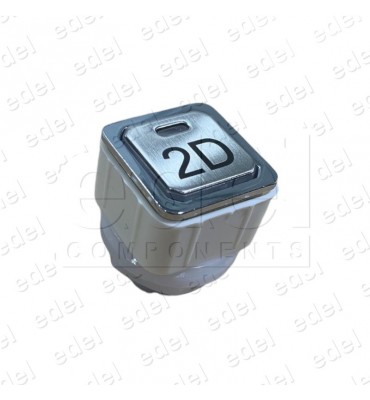 PULSADOR JMT TA 1NO LUM. 24V LED ROJO GRAB. LÁSER