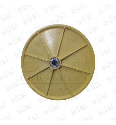 POLEA GERVALL 300MM C/ROD.PA 6 FIBRA AMARILLO