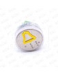 PUSH BUTTON VEGA VENUS 2C  YELLOW LIGHT 12/24V ALARM
