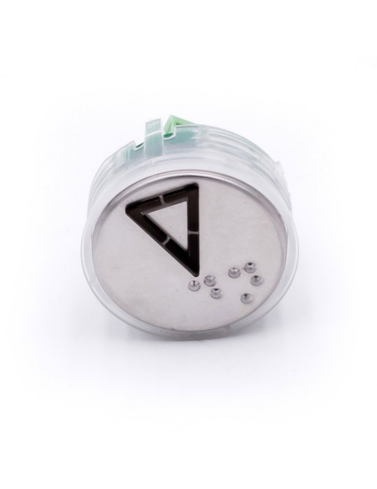 PUSH BUTTON VEGA VENUS  RED LIGHT 12/24V  ARROW DOWN