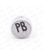 PUSH BUTTON VEGA VENUS  RED LIGHT 12/24V PB