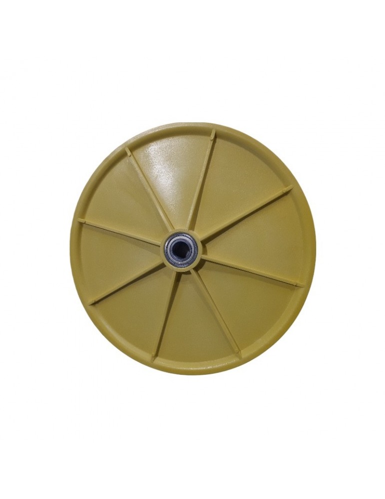 10.065.01 POLEA GERVALL 300MM C/ROD.PA 6 FIBRA AMARILLO