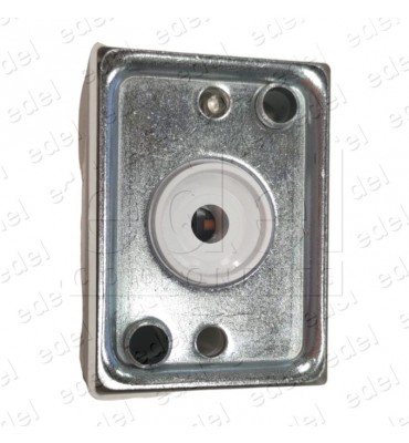 10008000 PULSADOR THYSSEN CEHAM SQ THY100 1 LED LATERAL 24V AZUL SERIE B ENCHUFABLE