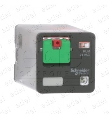 RUMC32B7 RELE CIRCULAR SCHNEIDER 3 CONTACTOS NO/NC 10A 24VAC