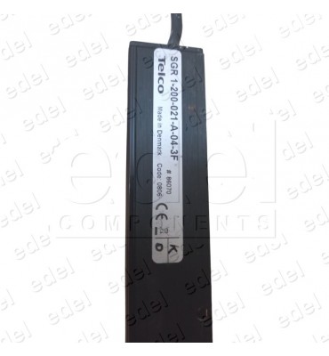 SGR 1-200-021-B1-A-04-3F RECEPTOR BARRERA TELCO 2000MM DISTANCIA 4M 12-36VDC RELÉ NO 21 CANALES