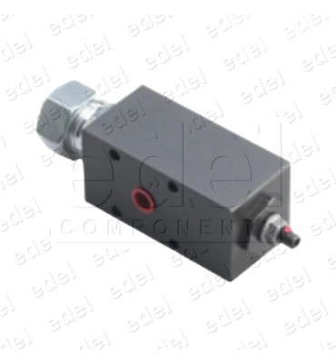 VÁLVULA PARACAÍDAS CENTRAL HIDRÁULICA OMARLIFT 1"1/2 (DE 180 A 300 LT) SIN TARAR