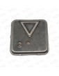 CARATULA SQ SIN BRAILLE INOX SIN REGISTRO FLECHA B