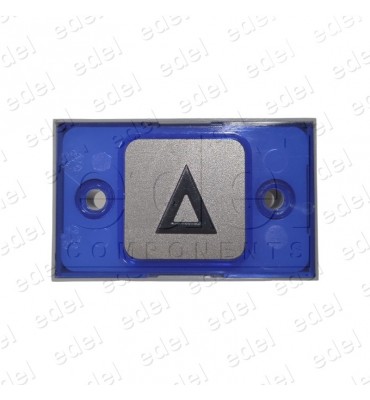 R2172PTBCAY45 PUSH BUTTON MAC PUARSA COMPAC BRAILLE COR 1C 24V BLUE  ARROW UP