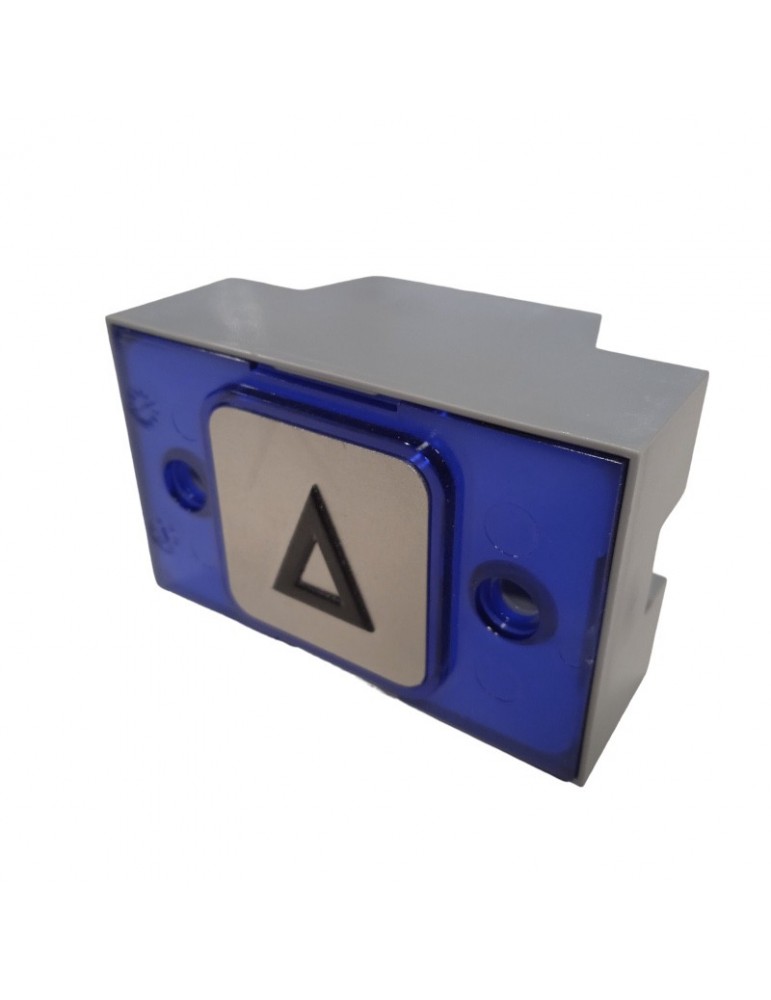 R2172PTBCAY45 PUSH BUTTON MAC PUARSA COMPAC BRAILLE COR 1C 24V BLUE  ARROW UP