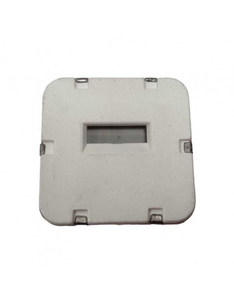 CARATULA SQ SIN BRAILLE INOX SIN REGISTRO FLECHA B