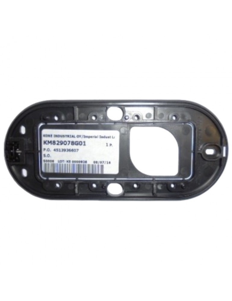 TAPA PROTECTORA TRASERA PLÁSTICO BOT.KONE OVAL LCS