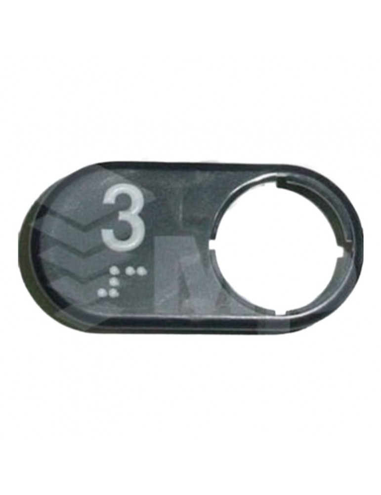 LABEL MP PSP HORIZONTAL BLACK C/BR 3