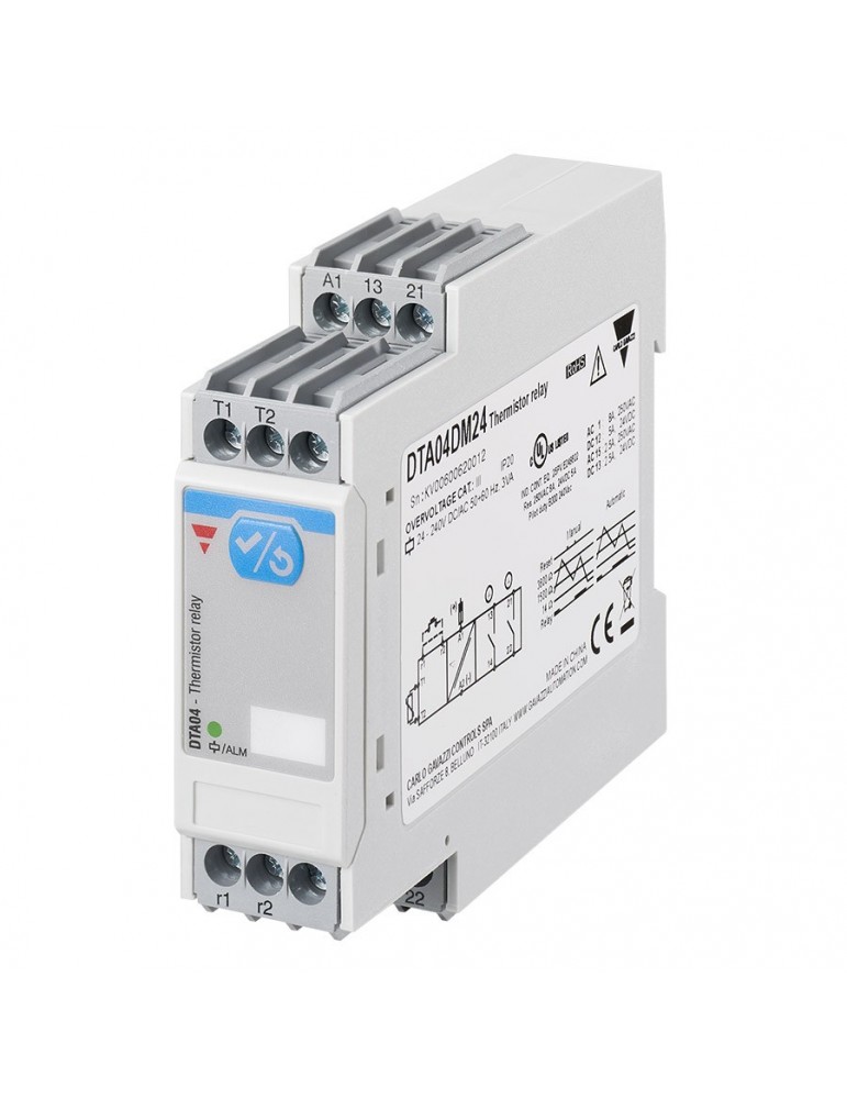 RELÉ DE CONTROL DE TEMPERATURA DTA04DM24
