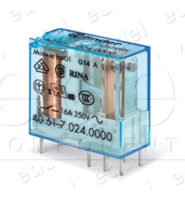 RELE FINDER 1C.24V 16A 406170240000