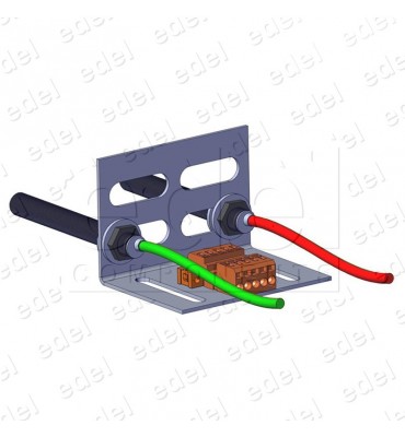 SUPPORT DOUBLE DETECTEURS 2VITESSE ET 3VF AVEC CONNECTEUR WEIDMULLER