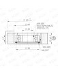 RUEDA COMPLETA 90x25MM C/COJINETE 25x15
