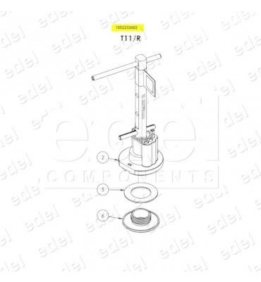 TANQUETA DE EMERG.SELCOM AUGUSTA T11R
