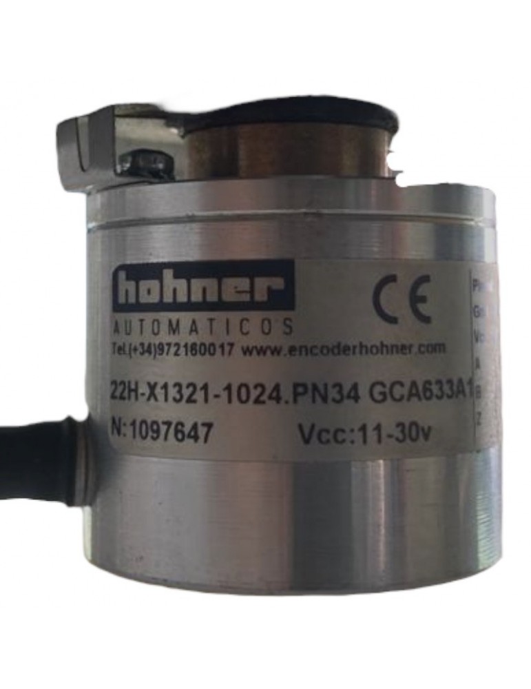 GCA633A1 ENCODER OTIS HOHNER 22H-X1321-1024.PN34 11-30VCC