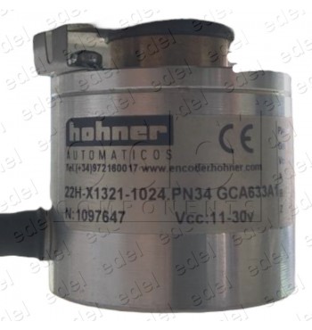 ENCODER OTIS HOHNER 22H-X1321-1024.PN34 11-30VCC