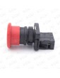 TWIST UNLOCKING STOP BUTTON W/OUT BOX 1NC