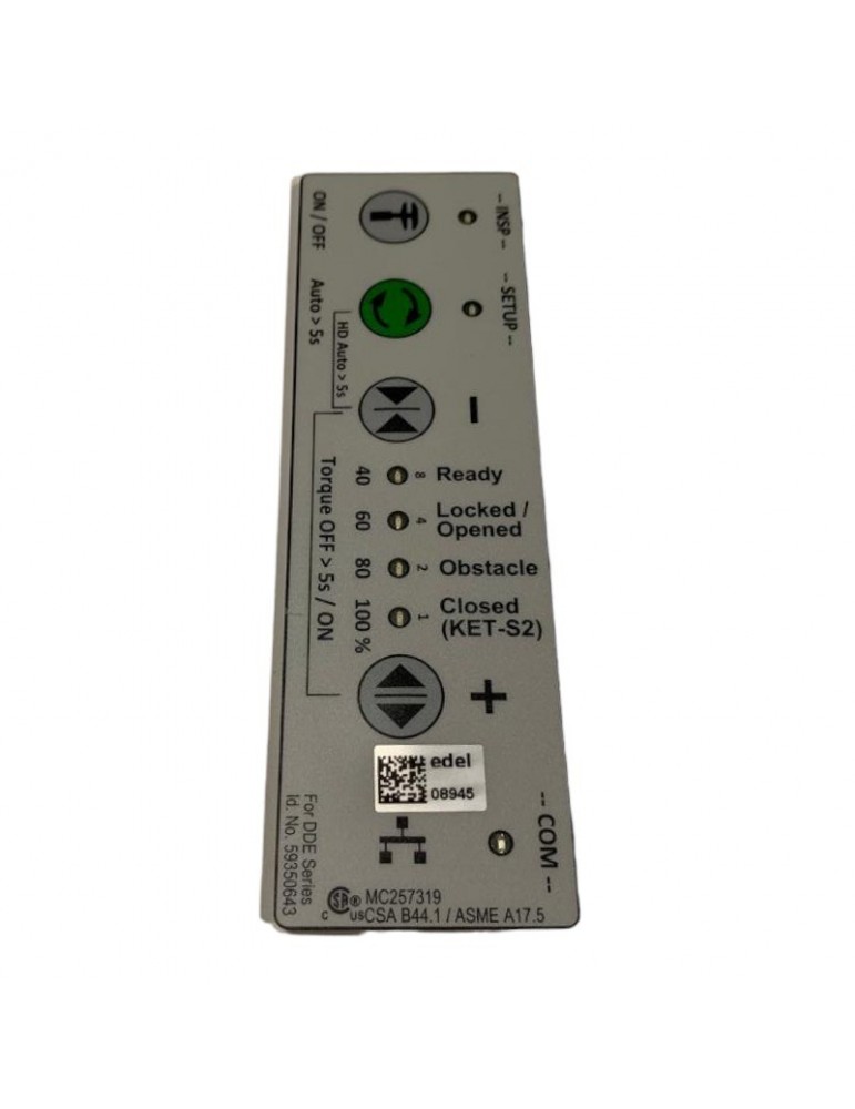 CONSOLA VARIADOR PUERTA SCHINDLER 3100 HMI DDE-V35
