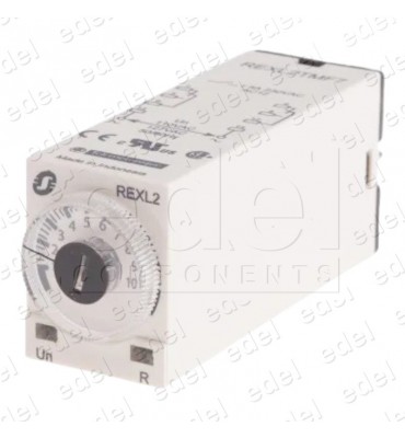 REXL2TMF7 TEMPORIZADOR REXL2TMF7 MINI 120VAC 2 CONTACTOS TELEMECANIQUE