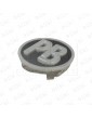 CARATULA PULSADOR BLANCA KONE MONOSPACE CORTA (PB)