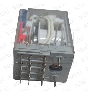 RELÉ INDUSTRIAL CARLO GAVAZZI 4 CONTACTOS 24VDC
