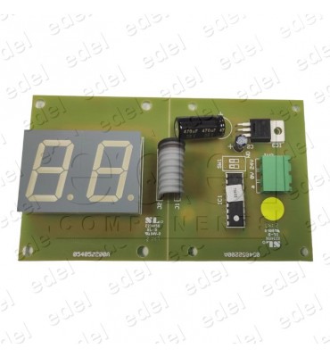 5124073-1 PLACA INDICADOR CABINA 7 SEGMENTOS ORONA ARCA I HORIZONTAL. 24V
