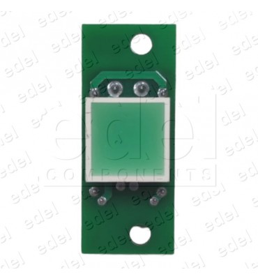 5124310-1 PLACA PISO ORONA SEÑAL CABINA PRESENTE VERDE ARCA II