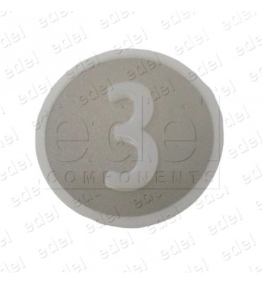 KM804340G003 CARATULA PULSADOR BLANCA KONE MONOSPACE CORTA (3)