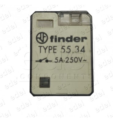 55.34.060.0040 RELÉ FINDER 4CO 60VDC TIPO 55.34 5A 250V