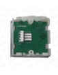 PULSADOR COMPATIBLE THYSSEN STEP MODUL CLASSIC AZUL CON BRAILLE (FLECHA BAJADA)