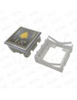 PULSADOR COMPATIBLE THYSSEN STEP MODUL CLASSIC AZUL CON BRAILLE (ALARMA)
