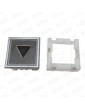 PULSADOR COMPATIBLE THYSSEN STEP MODUL CLASSIC AZUL SIN BRAILLE FLECHA