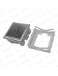 PULSADOR COMPATIBLE THYSSEN STEP MODUL CLASSIC AZUL SIN BRAILLE ( 0 )