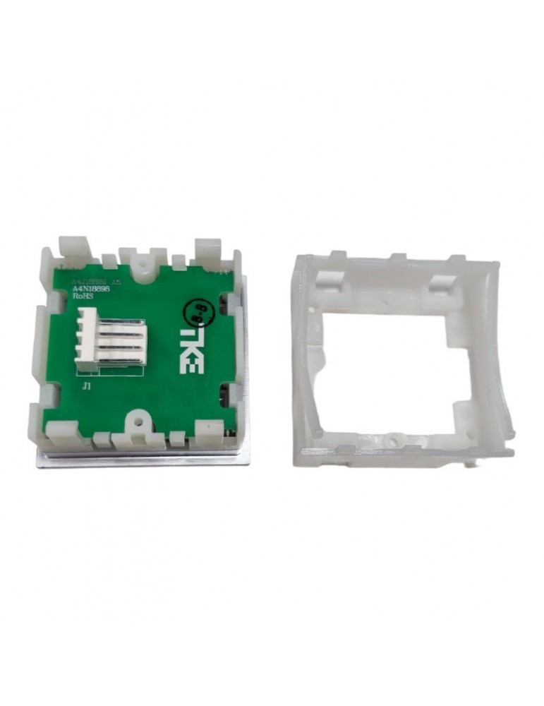 PULSADOR COMPATIBLE THYSSEN STEP MODUL CLASSIC AZUL SIN BRAILLE ( 3 )