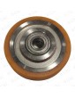 KRF7125VE RUEDA MACLA 125X26MM CON 2 RODAMIENTOS 6004.ZZ