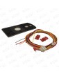52500443 BOTONERA SENSITIVA SCHINDLER LOP80 1PULSADOR + 1 TROQUEL PARA LLAVIN CON LOGO
