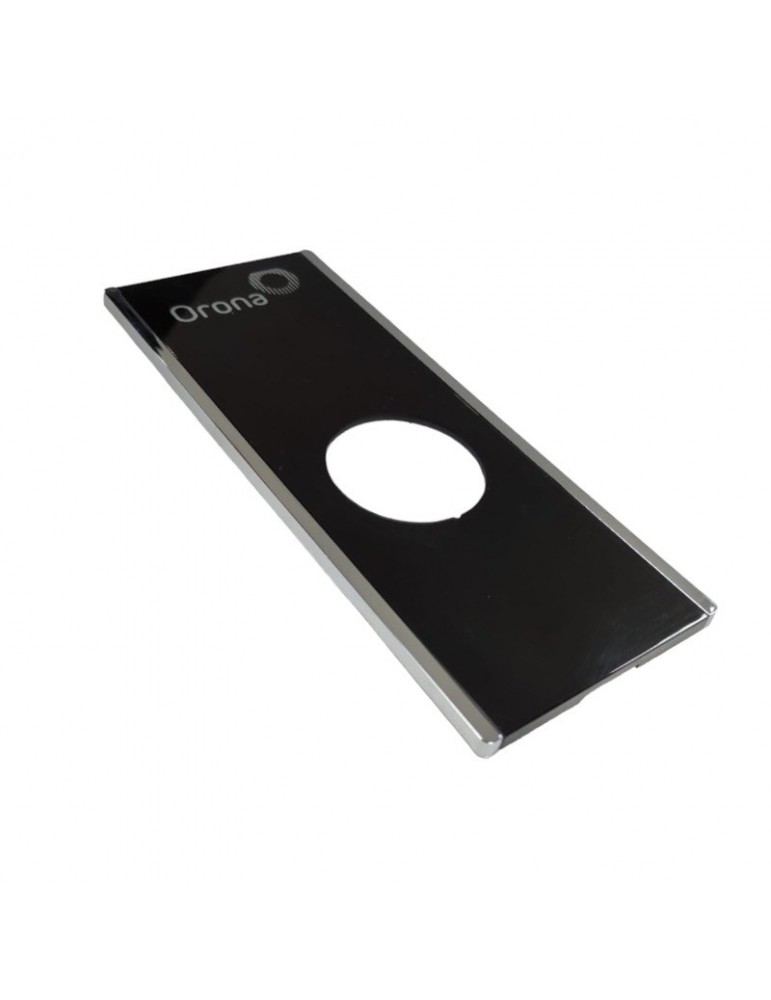 MARCO BOTONERA PISO 1 PUL.C/CLIP ORONA ARCA3 NEGRA