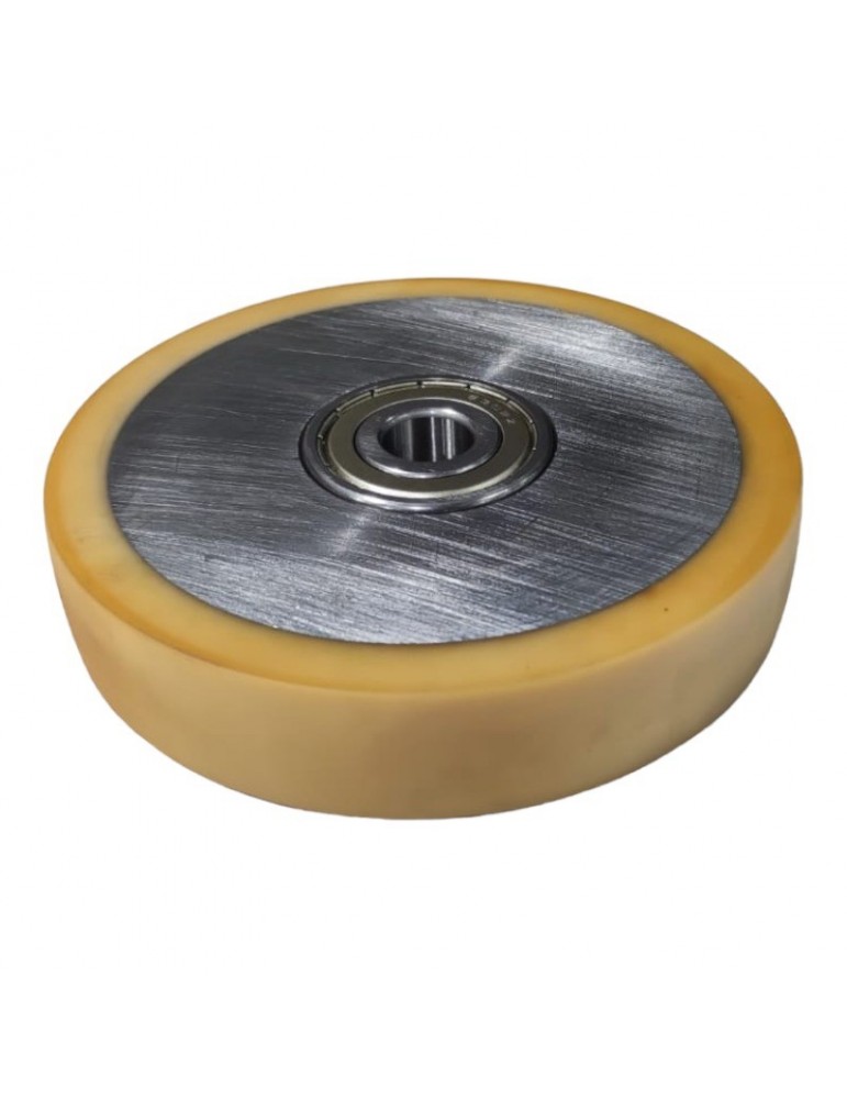 RUEDA CHASIS 125X25MM EJE 15MM 6302ZZ