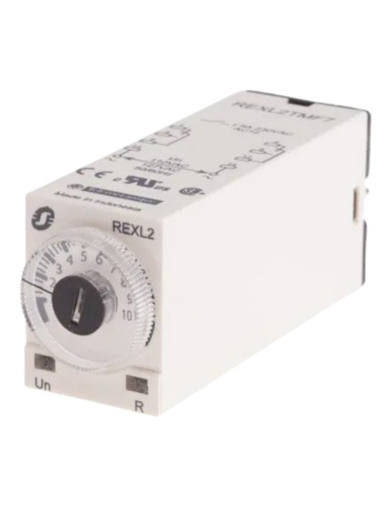 TEMPORIZADOR REXL2TMF7 MINI 120VAC 2 CONTACT TELEM