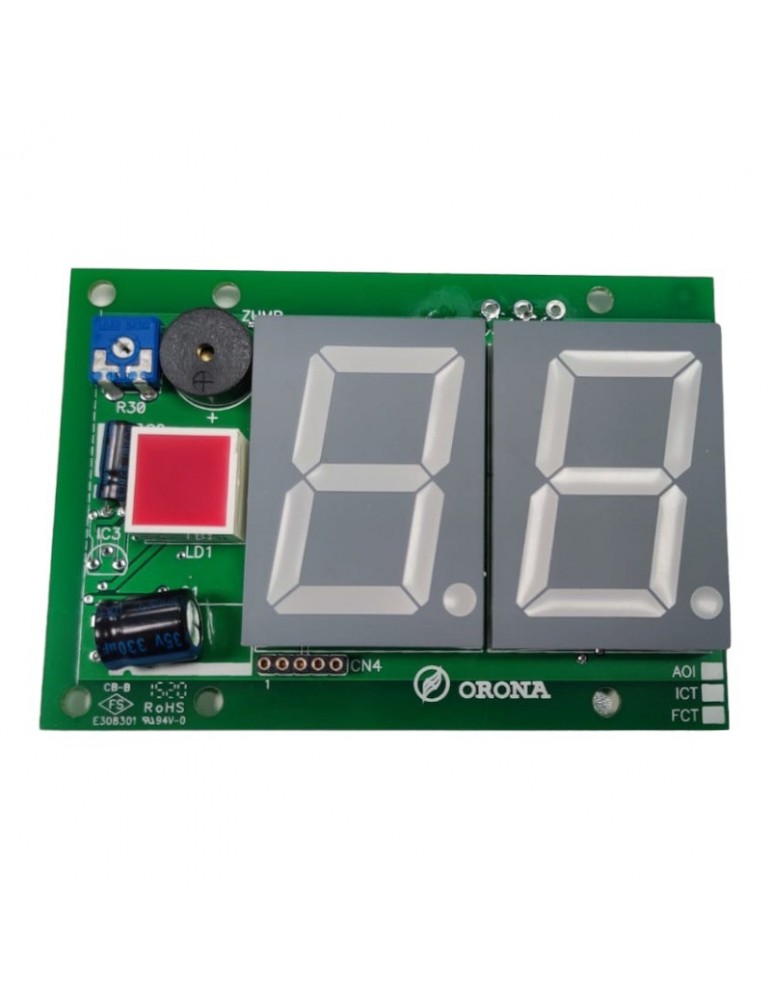 PLACA INDICADOR CAB.7 SEG.ORONA ARCA II + ZUMB.